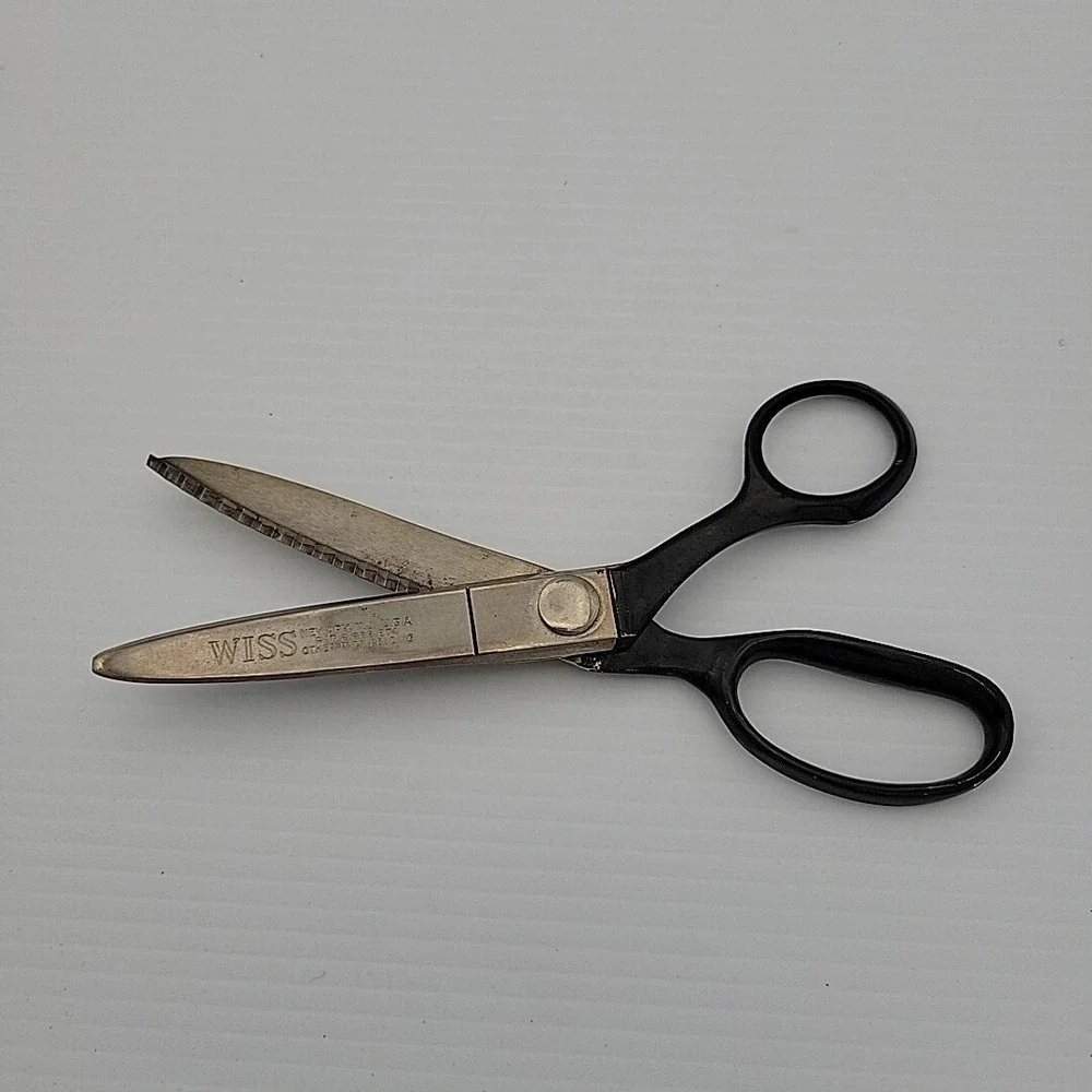 Vintage Wiss Pinking Shears Model C Zig Zag Cut 9